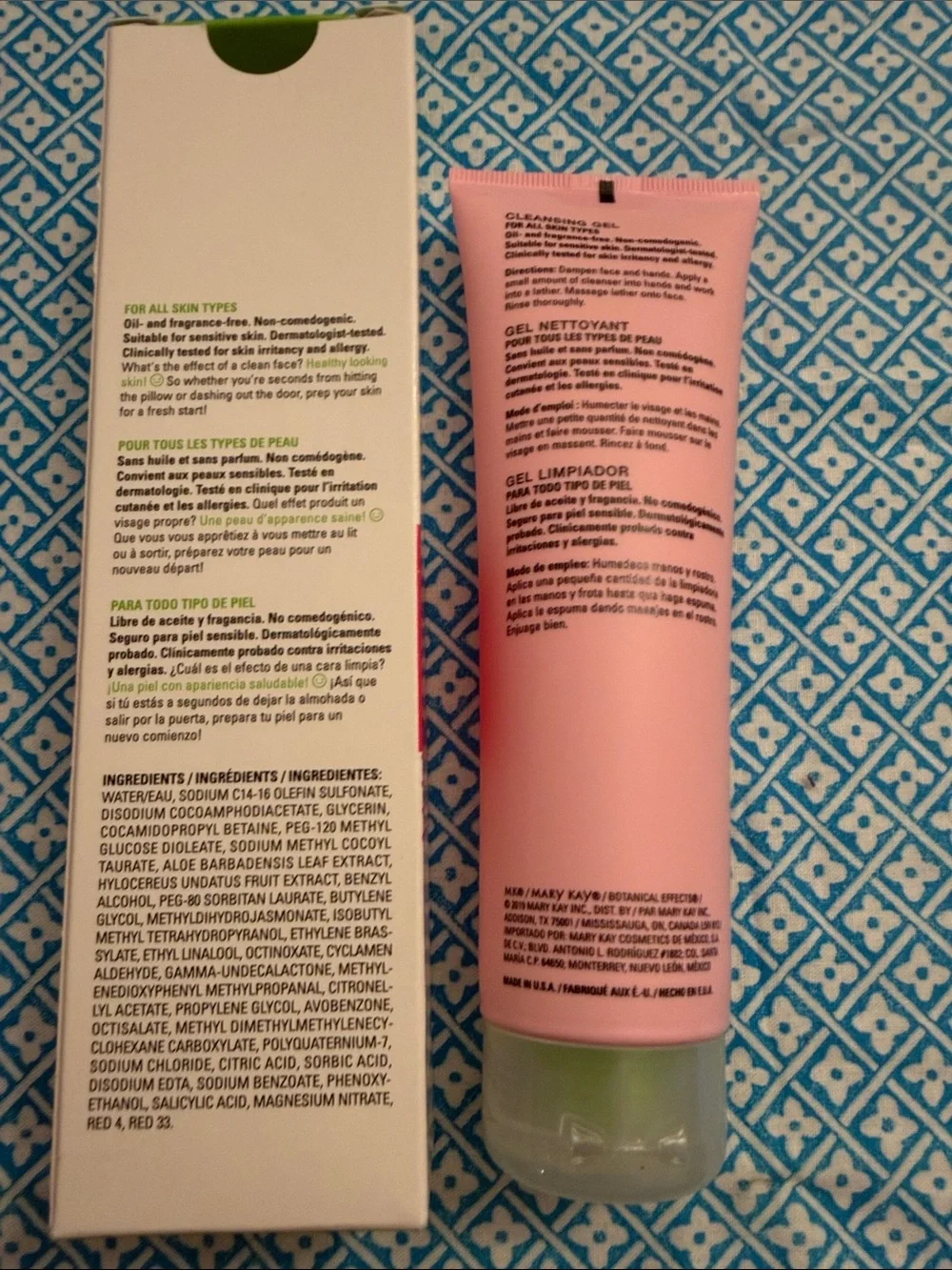 Mary Kay Botanical Effects Cleansing Gel